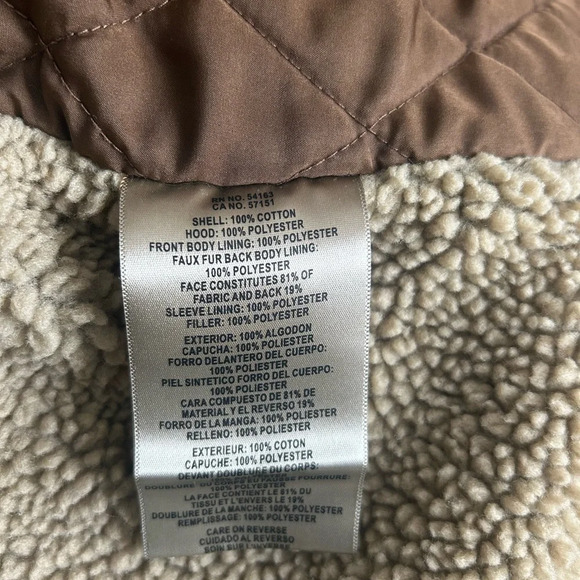 Levi’s Strauss Sherpa Lined Tan Jacket - Picture 11 of 13